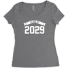 class of 2029 Women's Triblend Scoop T-shirt