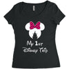 My 1st Disney Trip Women's Triblend Scoop T-shirt