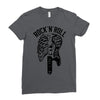 rock and roll Ladies Fitted T-Shirt