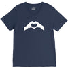 love hands V-Neck Tee
