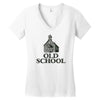 old school Women's V-Neck T-Shirt