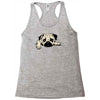 ruff patch rescue mascot Racerback Tank