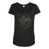 necro nightmare Maternity Scoop Neck T-shirt