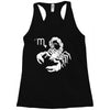 scorpio zodiac Racerback Tank