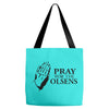 pray Tote Bags