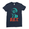 b Ladies Fitted T-Shirt