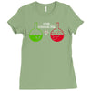 funny science shirt nerd Ladies Fitted T-Shirt