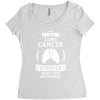 I am a Lung Cancer Survivor - What's Your Superpower? Women's Triblend Scoop T-shirt
