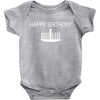 happy birthday Baby Bodysuit