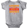 Legends Are Born In August Baby Onesie