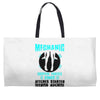 mechanic droppin panties singe Weekender Totes
