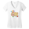 ooga bar Women's V-Neck T-Shirt