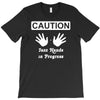 caution! jazz handsfunny jazz dance comic boogie camp trumpet T-Shirt