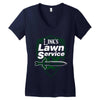 links lawn service Women's V-Neck T-Shirt