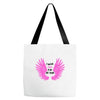 i wear pink for my mom Tote Bags