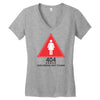 404 error girlfriend not found Women's V-Neck T-Shirt