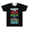 daddy you are my favorite superhero All Over Men's T-shirt