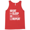 eat sleep spurs Tank Top