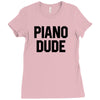 Piano Dude Ladies Fitted T-Shirt
