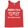 nerd flu no one is safe Tank Top