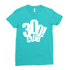 300 club Ladies Fitted T-Shirt