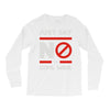 say no to civil war Long Sleeve Shirts