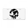 sea of theives skull Black Logo License Plate