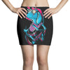 dog biker Mini Skirts