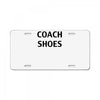 coach shoes License Plate