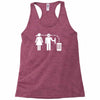 bla bla bla  fun shirt herrentag kult Racerback Tank