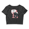 meh says honey badger Crop Top