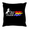 mile high stadium Throw Pillow