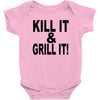 kill it grill it Baby Bodysuit