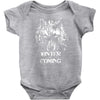 wolfs winter Baby Onesie