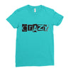 crazy Ladies Fitted T-Shirt