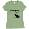 nevermore Ladies Fitted T-Shirt