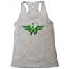 liver cancer wonder woman Racerback Tank