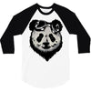 sunglasses panda 3/4 Sleeve Shirt