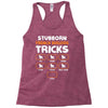 Stubborn French Bulldog Tricks Racerback Tank