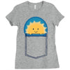 personal sun Ladies Fitted T-Shirt