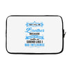 They Call Me Brother Partner in Crime Laptop sleeve