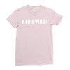 Studying Ladies Fitted T-Shirt