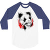 panda roar scratch 3/4 Sleeve Shirt