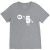 hi 5 V-Neck Tee