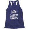 gangsta wrappa Racerback Tank