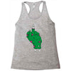 rude zombie Racerback Tank