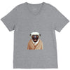Vesikalik maymun V-Neck Tee