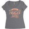 mother's day Women's Triblend Scoop T-shirt