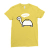 mine turtle Ladies Fitted T-Shirt