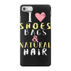 shoes bags natural hair iPhone 7 Case